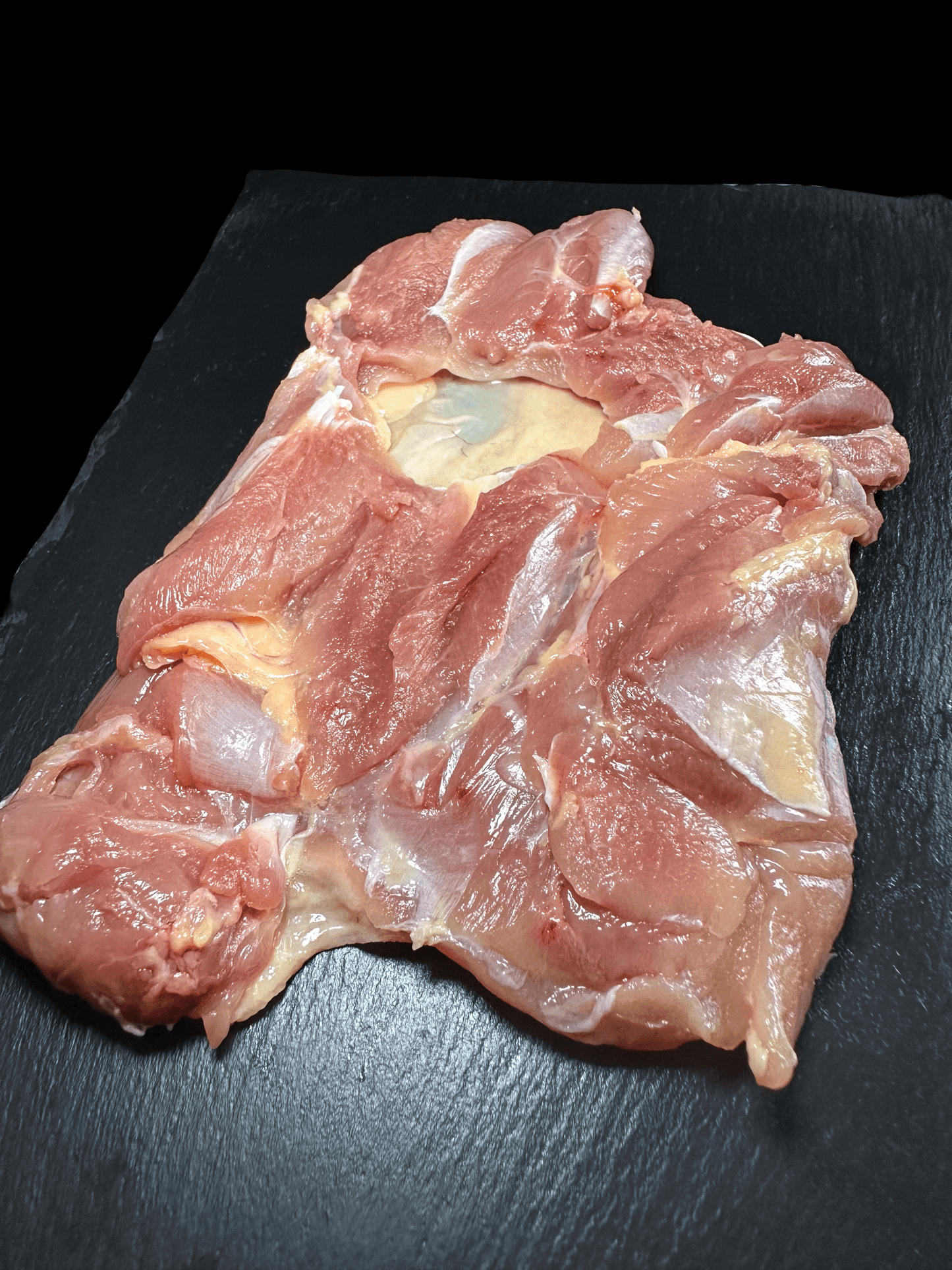 Cuisse de poulet désossée