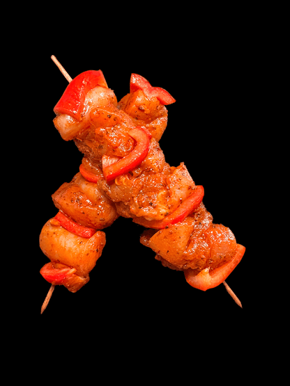 Brochette de poulet marinée Mexicaine