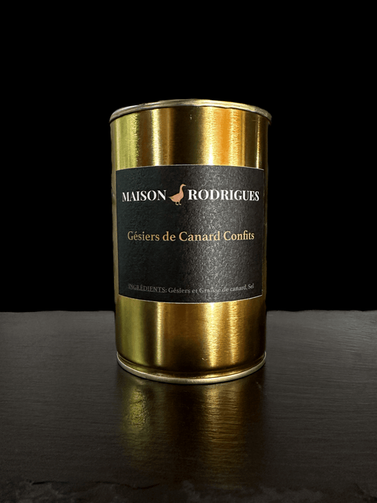 Gésiers de canard confits
