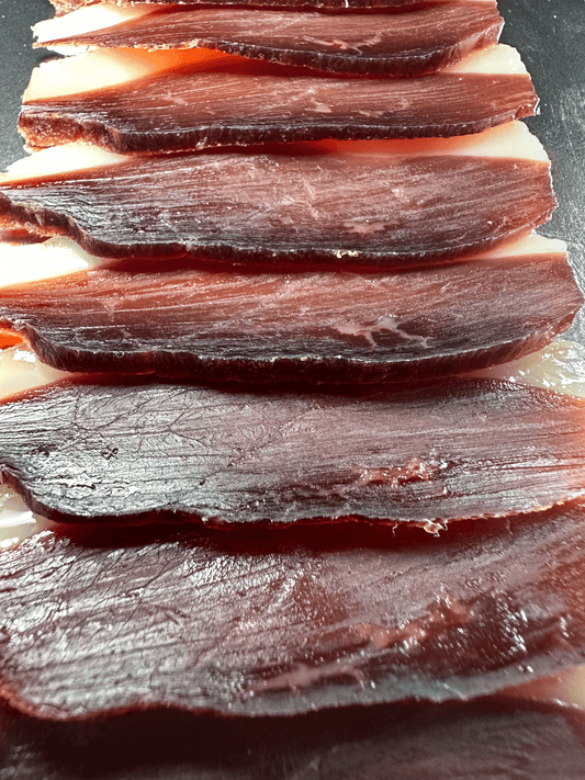 Magret séché nature tranché